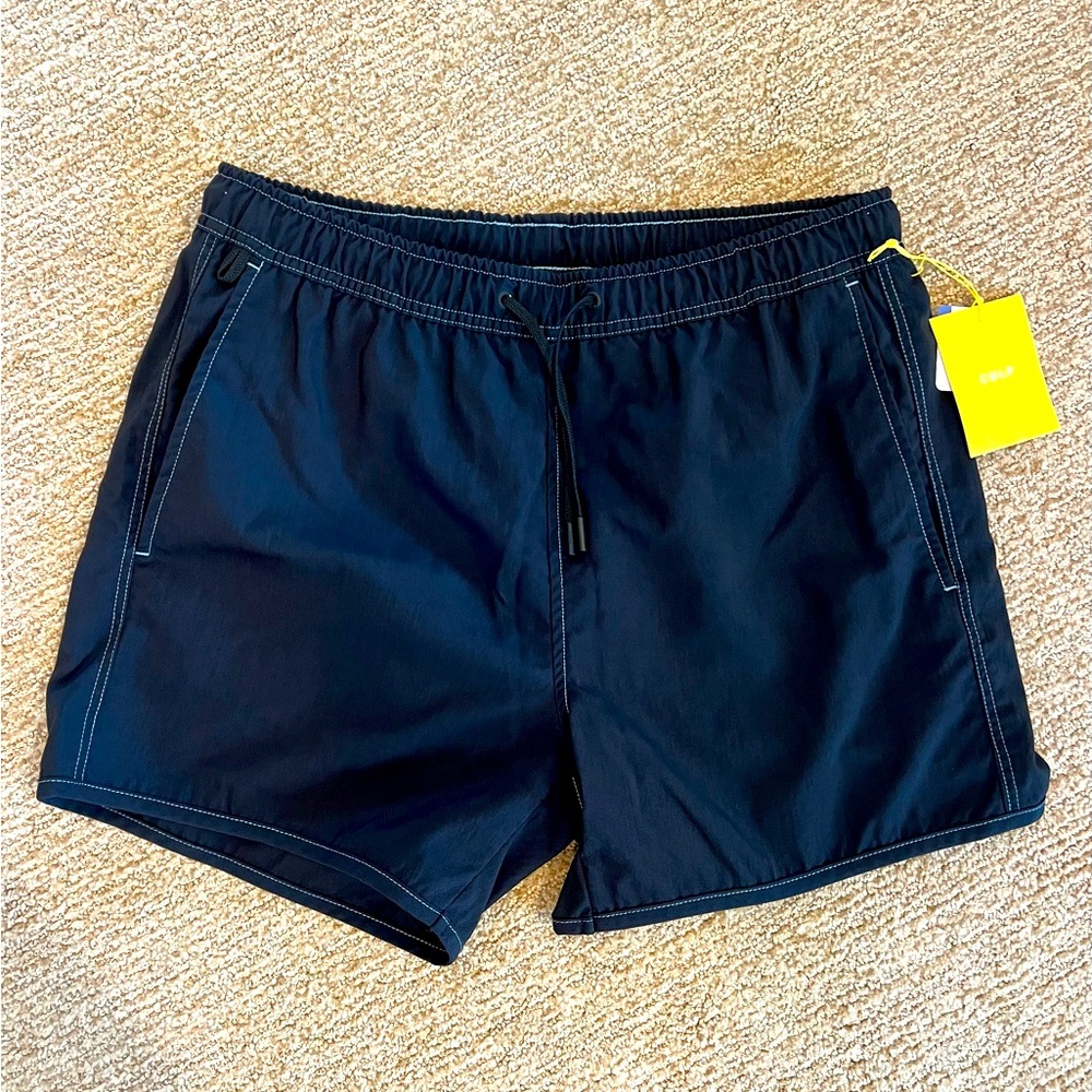 CDLP Men's Black Swim Trunks